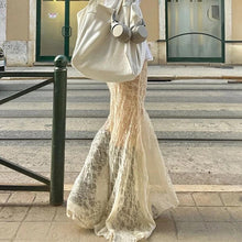 Indlæs billede til gallerivisning LACE TRUMPET &amp; MERMAID LONG SKIRT
