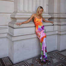 Load image into Gallery viewer, TIE DYE PRINT MAXI DRESS
