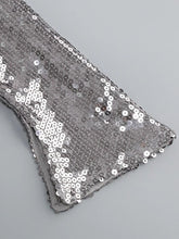 Load image into Gallery viewer, TIE SILVER SEQUIN MINI
