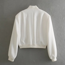 Indlæs billede til gallerivisning CROPPED BOMBER OVERSIZE JACKET
