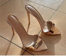 Load image into Gallery viewer, THE GOLD MULE SHOE
