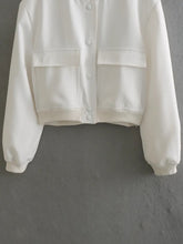 Afbeelding in Gallery-weergave laden, CROPPED BOMBER OVERSIZE JACKET
