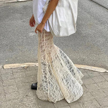 Indlæs billede til gallerivisning LACE TRUMPET &amp; MERMAID LONG SKIRT
