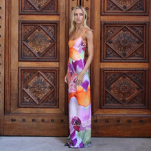 Indlæs billede til gallerivisning TIE DYE PRINT MAXI DRESS
