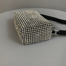 Load image into Gallery viewer, CRYSTAL EMBELLISHED MINI SHOULDER BAG
