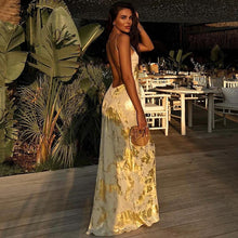 Načíst obrázek do prohlížeče Galerie, BODYCON MAXI BACKLESS DRESS
