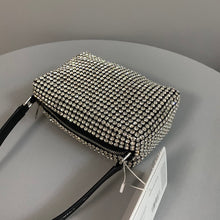 Indlæs billede til gallerivisning CRYSTAL EMBELLISHED MINI SHOULDER BAG
