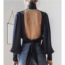 Indlæs billede til gallerivisning BACKLESS HIGH NECK CAMI
