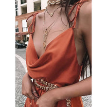 Load image into Gallery viewer, MINI SLIP DRESS
