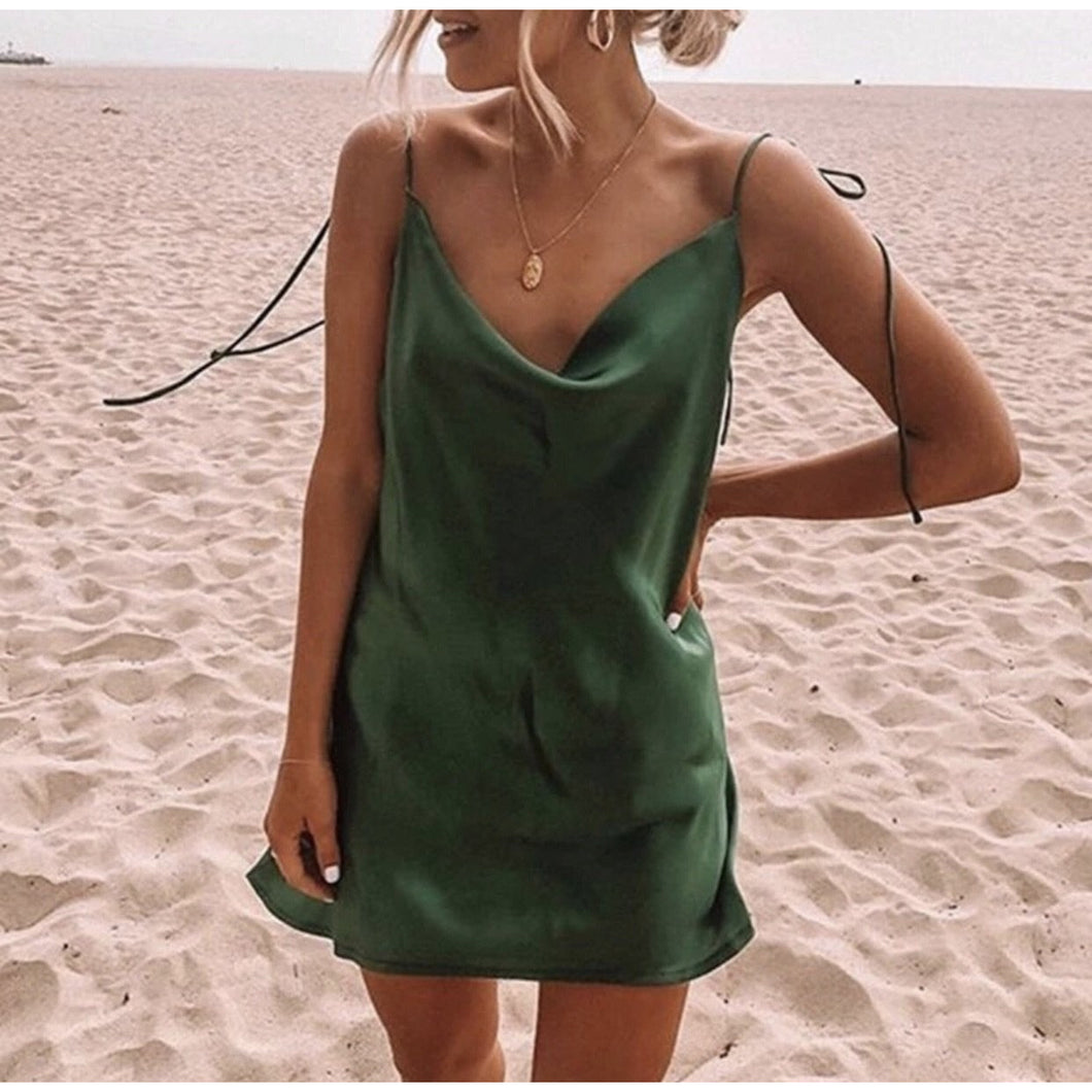 MINI SLIP DRESS